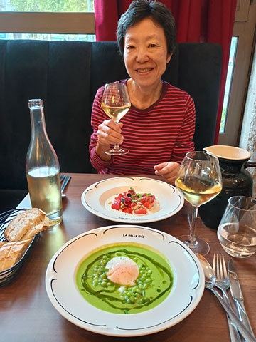 前菜とサリーナ