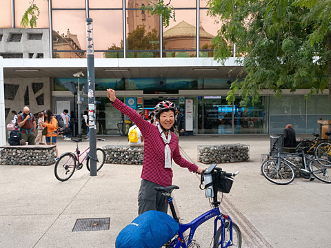 グルノーブル駅到着