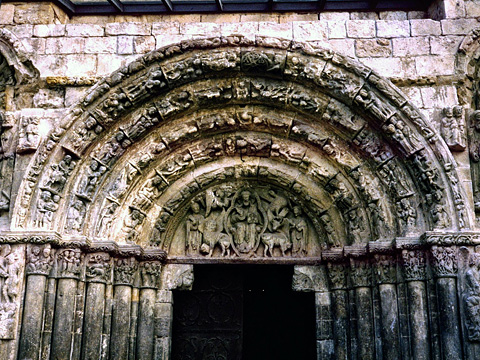 サン・ミゲル教会の入口